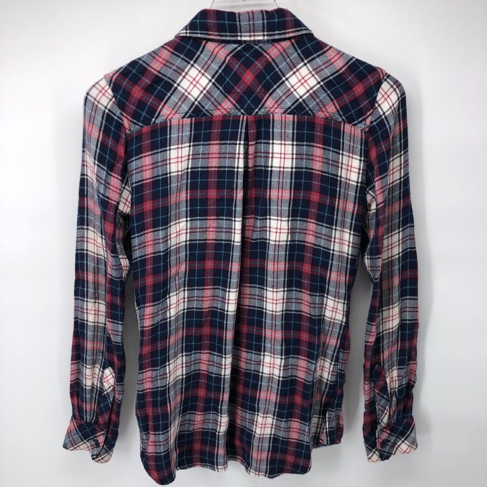 Rails Xs Hunter Long Sleeve Button Up Plaid Shirt… - image 3
